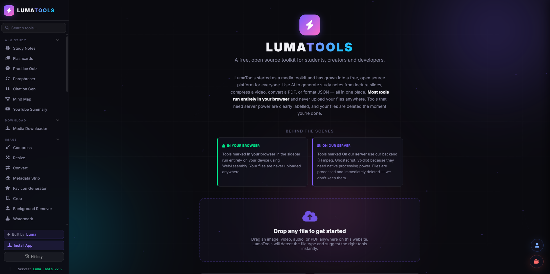Luma Tools Preview 1