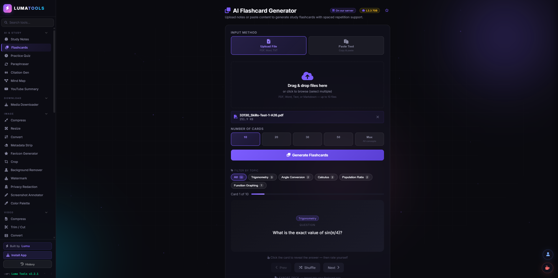 Luma Tools Preview 3